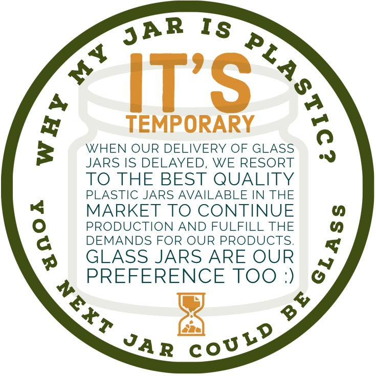 Why my jar is plastic?